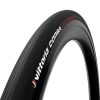 Pneu Route 700 X 25 Vittoria Corsa Noir Graphene 2.0 Tringle Souple (25-622) (Offre Speciale Modele 2023)