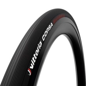 Pneu Route 700 X 28 Vittoria Corsa Control Tubeless Ready Noir Graphene2.0 Tringle Souple (28-622) (Offre Speciale Modele 2023)