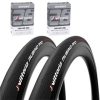 Pneu Route 700 X 28 Vittoria Rubino Pro 4 Noir Graphene 2.0 Tringle Souple (28-622) (Pack de 2 Pneus et 2 Chambres)