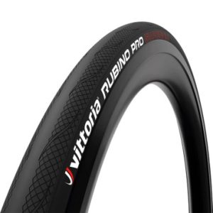 Pneu Route 700 X 30 Vittoria Rubino Pro 4 Noir Graphene 2.0 Tubeless Ready Tringle Souple (30-622)