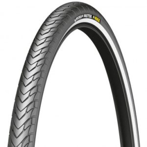 Pneu VTC Urbain 700 X 35 Michelin Protek Max Renfort 5mm Noir (37-622) Flanc Reflex Compatible Vae