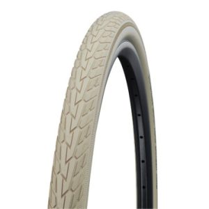 Pneu Vtc Urbain 700 X 40 Schwalbe Road Cruiser Hs484 Creme Tringle Rigide (42-622) Flanc Reflex