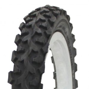 Pneu VTT 14 X 1 3/8 X 1 5/8 - 350a Deli S-186 Noir (Crampon) Tringle Rigide (44-288) (350 X 42a)