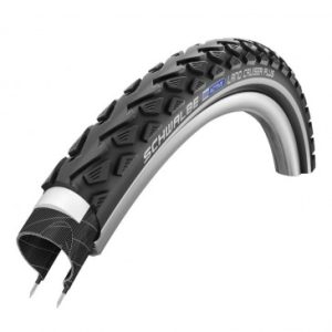 Pneu VTT 26 X 1.75 Schwalbe Land Cruiser Plus Noir Tringle Rigide (47-559) Renfort Puncture-guard Compatible Vae