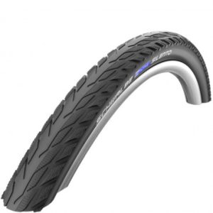 Pneu VTT 26 X 1.75 Schwalbe Silento Reflex Noir Tringle Rigide (47-559) Renfort K-guard Flanc Reflex