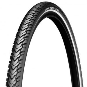 Pneu VTT 26 X 1.85 Michelin Protek Cross Noir Tringle Rigide (47-559) Flanc Reflex