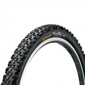 Pneu VTT 26 X 1.90 Continental Traffic Ii Noir Tringle Rigide (50-559)