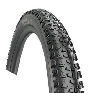 Pneu VTT 26 X 2.25 Rubena/mitas Scylla Noir Tubeless Ready Tringle Souple (57-559) - Polyvalent (Offre Limitee)