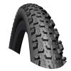 Pneu VTT 27.5 X 2.25 Rubena/mitas Kratos Noir Tubeless Ready Tringle Souple (57-584) - Terrain Sec et Rocailleux