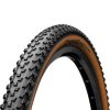 Pneu VTT 29 X 2.20 Continental Cross King Protection Renfort Noir Flanc Marron Tubeless Ready Tringle Souple (55-622)