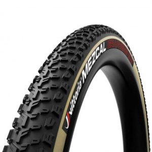 Pneu VTT 29 X 2.25 Vittoria Mezcal 3 Graphene 2.0 Noir/beige Tubeless Ready Tringle Souple (55-622) -terrain Sec-