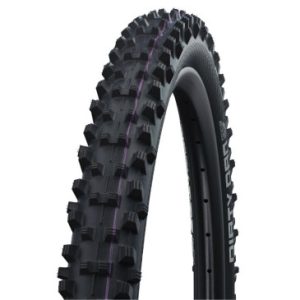 Pneu VTT 29 X 2.35 Schwalbe Dirty Dan Super Downhill Addix Ultrasoft Noir Tle Tubeless Ready Tringle Rigide (60-622) (Terrain Boueux)