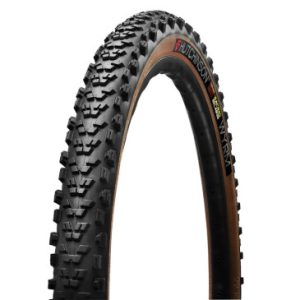 Pneu VTT 29 X 2.40 Hutchinson Wyrm Hardskin Racing Lab Colori Tan Noir/beige Tubeless Ready Tringle Souple (57-622) - Trail et Downcountry Compatible Vae