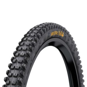 Pneu VTT Gravity 27.5 X 2.40 Continental Argotal Dowhnill Super Soft Renfort Flanc Apex Noir Tubeless Ready Tringle Souple (60-584) (650b) Terrain Meuble et Mixte Compatible Vae