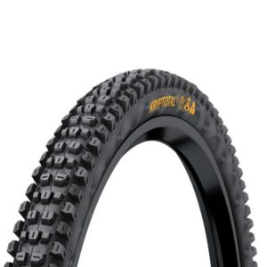 Pneu VTT Gravity 27.5 X 2.40 Continental Kryptotal Downhill Soft Rear/arriere Noir Tubeless Ready Tringle Souple (60-584) Terrains et Conditions Mixtes Compatible VAE Vélo Electrique E25