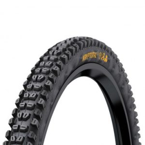 Pneu VTT Gravity 27.5 X 2.40 Continental Kryptotal Trail Rear/arriere Noir Tubeless Ready Tringle Souple (60-584) (650b) Terrains et Conditions Mixte Compatible Vae