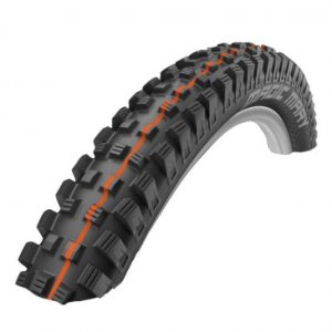 Pneu VTT Gravity 27.5 X 2.80 Schwalbe Magic Mary Evo Addix Super Trail Noir Tubeless Ready Tringle Souple (70-584) (650b) Compatible Vae