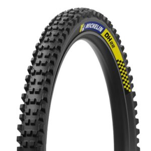 Pneu VTT Gravity 29 X 2.40 Michelin Dh22 Noir Stickers Bleu/jaune Tubeless Ready Racing Line Tringle Souple (61-622)