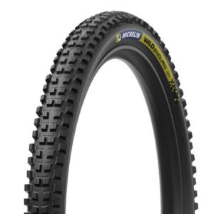 Pneu VTT Gravity 29 X 2.50 Michelin Wild Enduro Mh Racing Line Noir Stickers Bleu/jaune Tubeless Ready Tringle Souple (63-622)