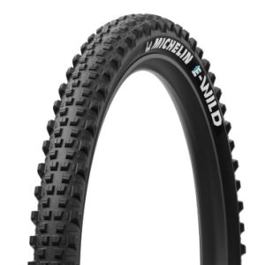 Pneu VTT Gravity / VAE Vélo Electrique 27.5 X 2.60 Michelin E-wild Rear Racing Line Noir Tubeless Ready Tringle Souple (65-584)