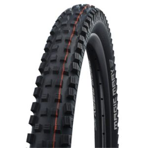 Pneu VTT Gravity / VAE Vélo Electrique 29 X 2.40 Schwalbe Magic Mary Bikepark Noir Tringle Rigide (62-622) Homologue VAE Vélo Electrique E50