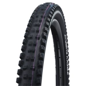 Pneu VTT Gravity / VAE Vélo Electrique 29 X 2.40 Schwalbe Tacky Chan Addix Super Gravity Ultrasoft Noir Tle Tubeless Ready Tringle Souple (62-622) Compatible Vae