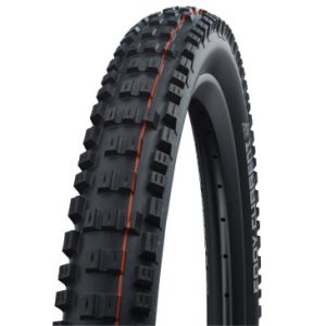 Pneu VTT Gravity / VAE Vélo Electrique 29 X 2.60 Schwalbe Eddy Current Front Addix Super Trail Noir Tubeless Ready Tringle Souple (65-622) Homologue VAE Vélo Electrique E50