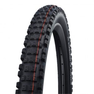 Pneu VTT Gravity / VAE Vélo Electrique 29 X 2.60 Schwalbe Eddy Current Rear Addix Super Gravity Noir Tubeless Ready Tringle Souple (65-622) Homologue VAE Vélo Electrique E50