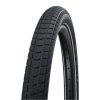 Pneu VTT Suv / VAE Vélo Electrique 20 X 2.40 Schwalbe Super Moto X Noir Tringle Rigide (62-406) Double Defense Flanc Reflex Homologue VAE Vélo Electrique E50