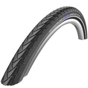 Pneu VTT Urbain 26 X 1.50 Schwalbe Marathon Plus Noir Tringle Rigide (40-559) Renfort 5mm Flanc Reflex Compatible Vae