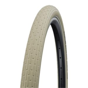 Pneu VTT Urbain 29 X 2.00 Schwalbe Fat Frank Creme Flanc Reflex Tringle Rigide (50-622) Renfort K-guard (Twin Skin)