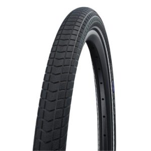 Pneu VTT Urbain / VAE Vélo Electrique 20 X 2.15 Schwalbe Big Ben Plus Addix Noir Tringle Rigide (55-406) Renfort Green-guard Flanc Reflex Homologue VAE Vélo Electrique E50