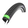 Pneu VTT Urbain / VAE Vélo Electrique 26 X 2.15 Schwalbe Big Ben Plus Addix Noir Tringle Rigide (55-559) Renfort Green-guard Flanc Reflex Homologue VAE Vélo Electrique E50 (Remplace Le Big Apple Plus)