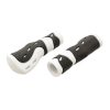 Poignee City/vtc Progrip 989 Blanc/noir Ø22mm L120mm (Paire)