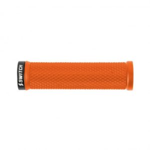 Poignee City/vtt Switch Flow Lock-on Orange Fluo (Paire)