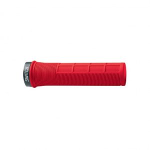 Poignee City/vtt Switch Supergrip Lock-on Rouge (Paire)