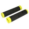 Poignee VTT Progrip 808 Noir/jaune Fluo Ø22mm L120mm (Paire)