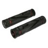 Poignee VTT Progrip 838 Double Densite Noir/rouge Ø22mm L122mm (Paire)