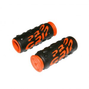 Poignee VTT Progrip 952 Noir/orange Ø22mm L85mm (Paire)