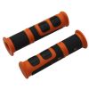 Poignee VTT Progrip 964 Evo Noir/orange Ø22mm L120mm Predecoupe pour 90mm (Paire)