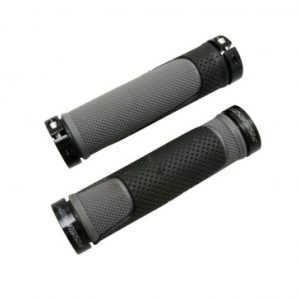 Poignee VTT Progrip 997 Double Densite Open End avec Lock on Noir/gris 130mm (Livre avec Embouts) (Paire)