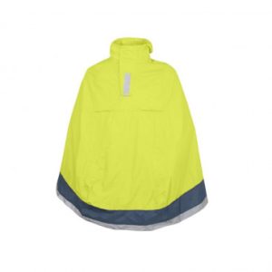 Poncho Anti Pluie Adulte Tucano Garibaldina Plus Jaune Fluo Taille Xs-m avec Capuche