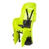 Porte Bebe/siege Enfant Arriere Polisport à Fixer Sur Porte Bagage Fixation Etau Joy Jaune Fluo Coussin Gris (9 à 22kgs) Homologue en 14344