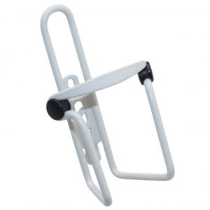 Porte Bidon Gravity N1 Alu Blanc avec Pastilles Anti-vibration (Sur Carte)