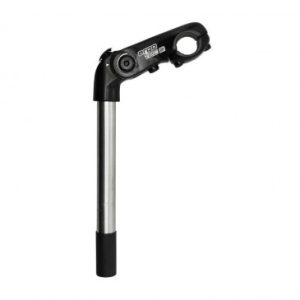 Potence City à Plongeur Ergotec Kobra Vario Reglable 22.2mm pour Cintre 25.4mm L 90mm Noir (Plongeur 230mm)