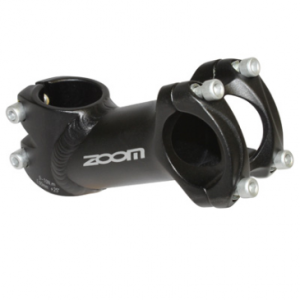 Potence Route / VTT Zoom Noir Capot Noir Releve 25° 31.8 L 100mm