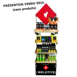 Presentoir Plv Weldtite Bois All Grand Modele - Vendu Seul