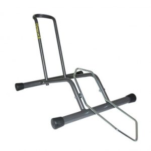 Presentoir/support 1 Velo Stabilus Fixation Roue Avant Ou Arriere Compatible 26"-27.5"-29"-700c Gris - en Boite