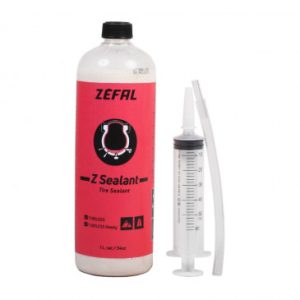 Preventif Anti-crevaison Zefal Z-sealant Tubeless/tubetype avec Seringue (1l)