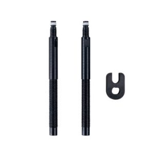 Prolongateur de Valve Presta Schwalbe 60mm Noir Compatible Tubeless (Vendu à La Paire Sur Carte)